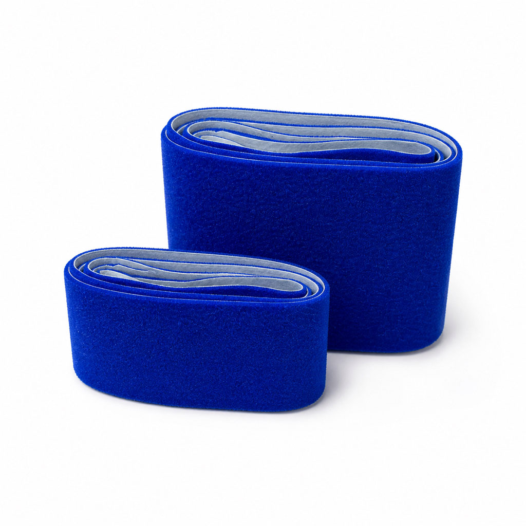 Faixas azuis do Kit NuStim Fisiovital